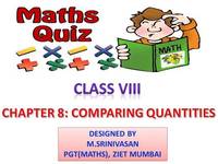 COMPARING QUANTITIES