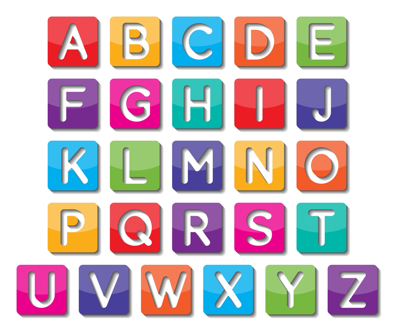 Letters In Alphabetical Order