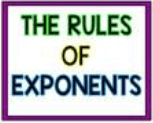 Exponent Rules (SImple Laws Of Exponents) | 7.1K Plays | Quizizz