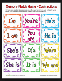 Contractions Flashcards - Quizizz