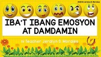 IBA'T IBANG DAMDAMIN AT EMOSYON