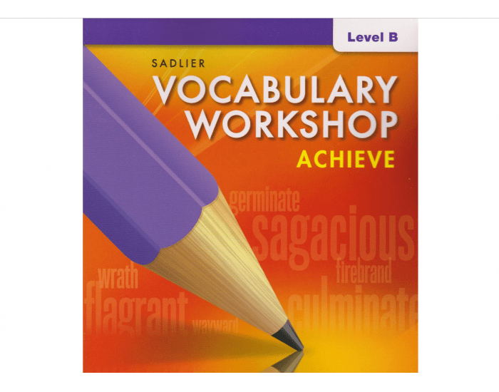 Sadlier Vocabulary Workshop Level B Unit 5 | 217 Plays | Quizizz