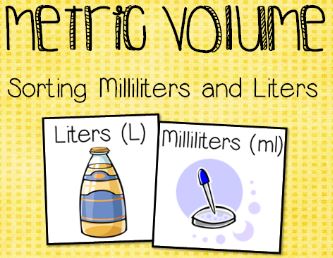 Capacity ~ Volume ~ liters & milliliters Quiz - Quizizz