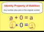 Properties of Addition and Multiplication