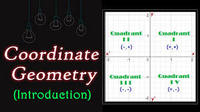 Coordinate Geometry