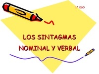 El sintagma nominal y el sintagma verbal (test)