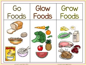 Go, Grow, and Glow Foods | Quizizz