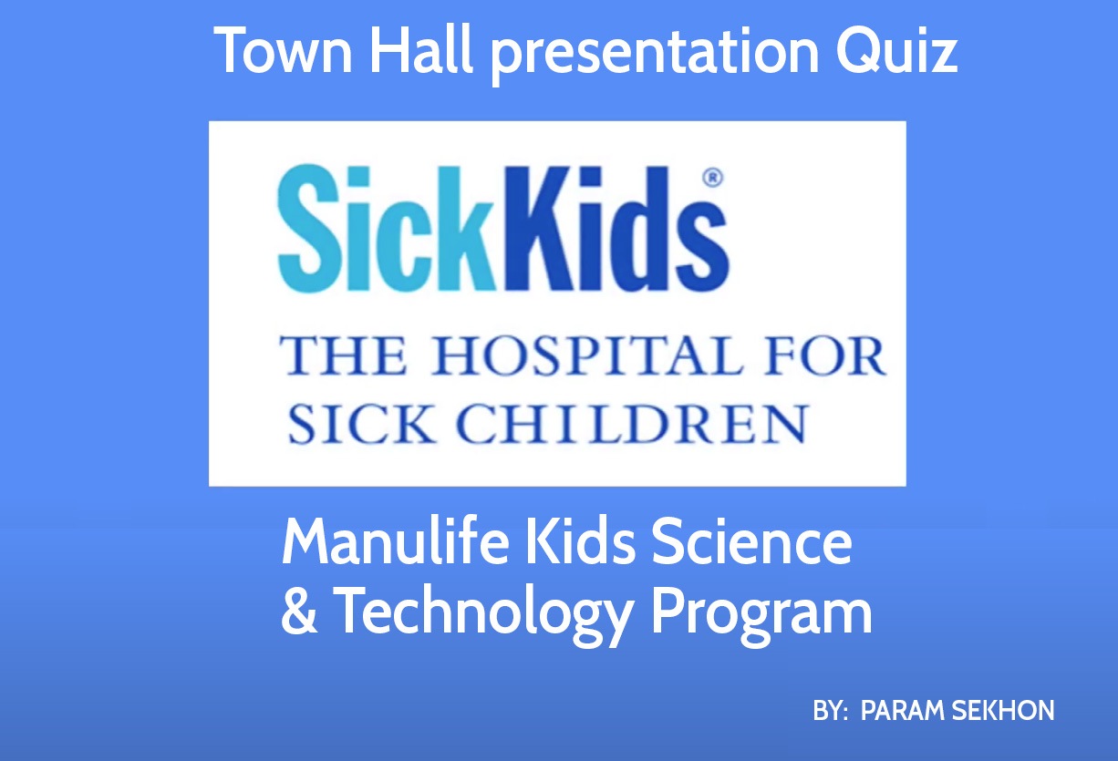 Sick Kids Hospital Quiz