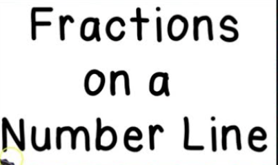 Fractions on a Number Line - Year 1 - Quizizz