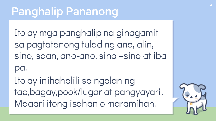 Module 5 Panghalip Pananong English Quizizz 4730