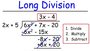 Dividing Polynomials with Long Division