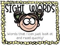 Sight Words - Class 3 - Quizizz