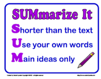 Summarizing Fiction Texts - Year 10 - Quizizz