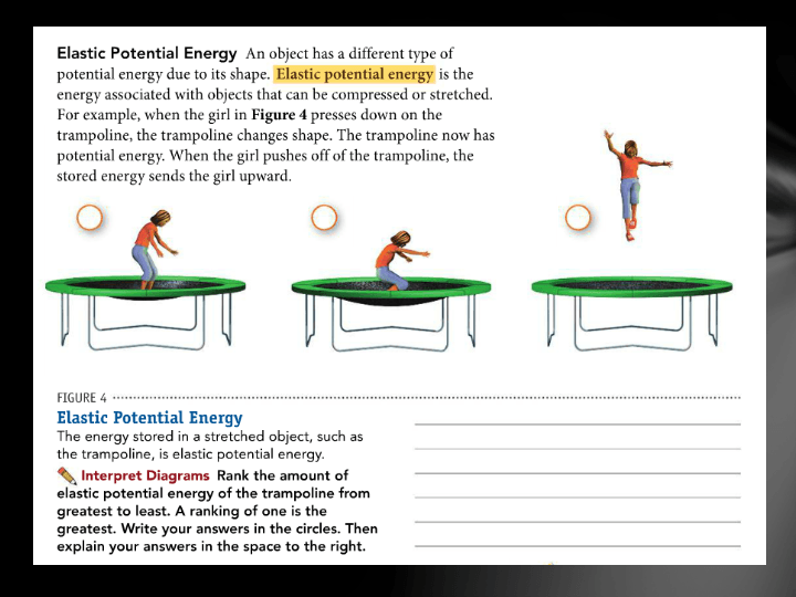 Mechanical Energy Notes Science Quizizz