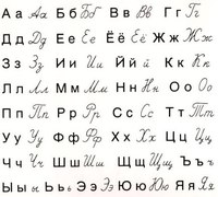 Rosyjski alfabet - Klasa 3 - Quiz