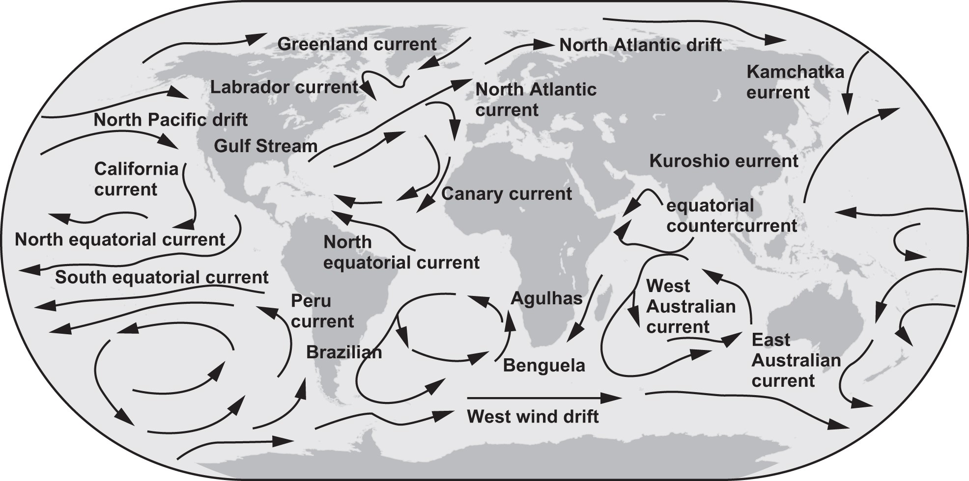 Ocean Currents Quiz Science Quizizz