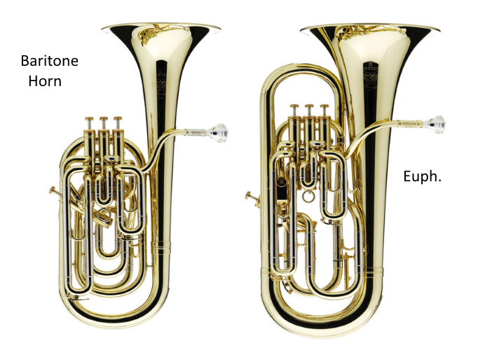 Baritone / Euphonium First 5 Notes