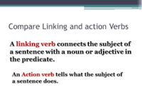 Linking Verbs - Grade 8 - Quizizz