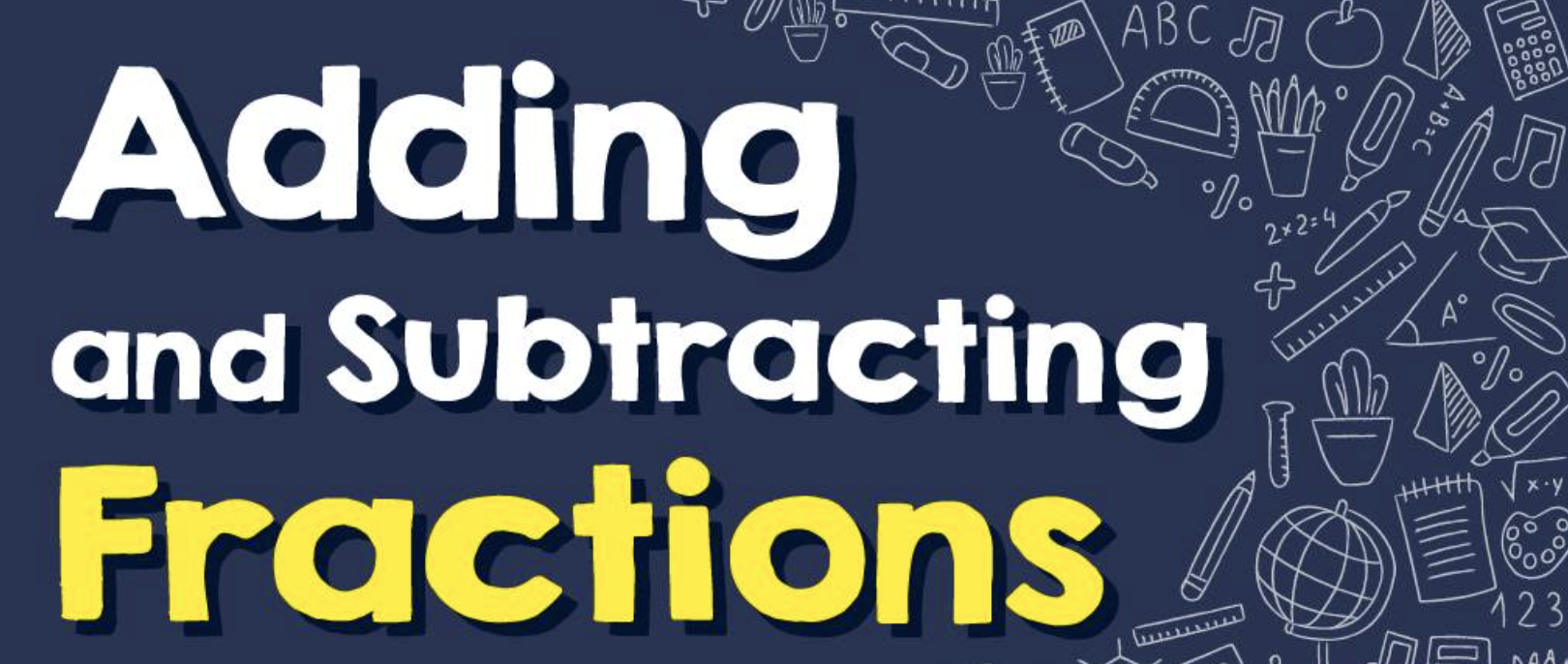 Subtracting Fractions with Like Denominators Flashcards - Quizizz
