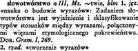 Określanie znaczenia przy użyciu wskazówek kontekstowych - Klasa 7 - Quiz