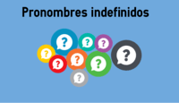 Pronombres indefinidos - Grado 10 - Quizizz