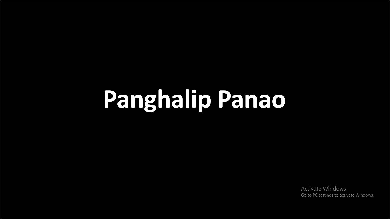 Panghalip Panao Other Quizizz 2035