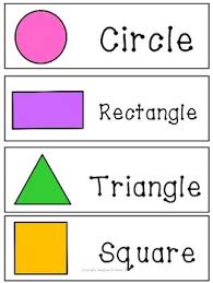 circle triangle rectangle square