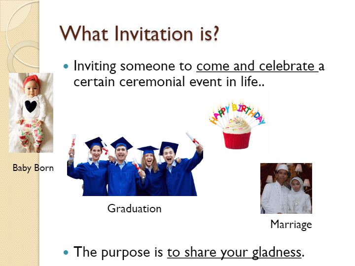 What Is Invitation
