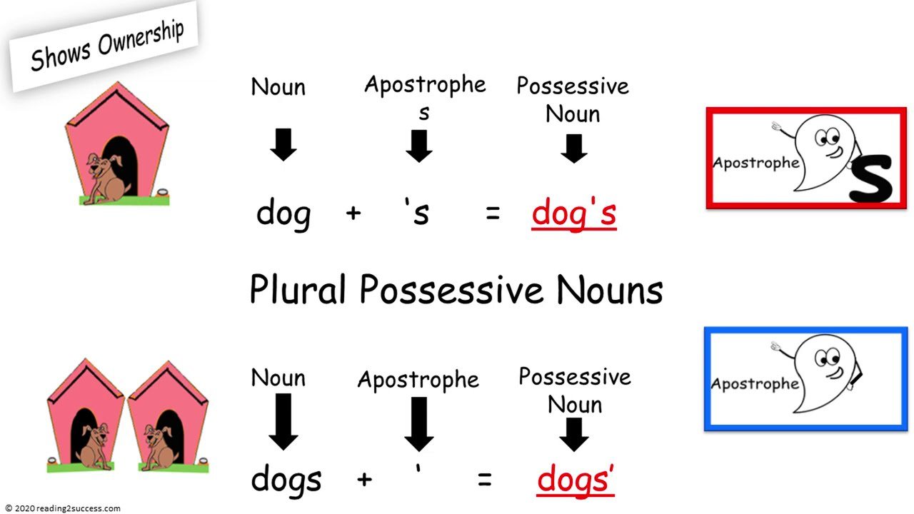 Plural vs. Possessive Nouns