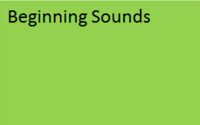 Beginning Sounds - Class 1 - Quizizz