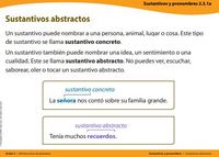 Sustantivos abstractos - Grado 3 - Quizizz