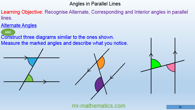 Parallel Lines Angles Quiz Quizizz