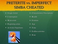 Preterite vs. Imperfect