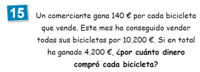 Problemas verbales de operaciones mixtas - Grado 6 - Quizizz