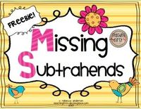 Subtraction and Missing Numbers Flashcards - Quizizz