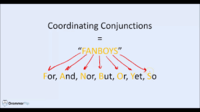 Coordinating Conjunctions - Class 8 - Quizizz