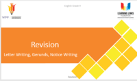 Revising Writing - Class 9 - Quizizz