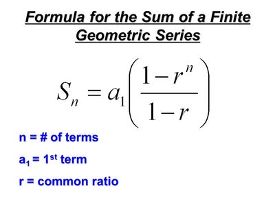 Finite Geometric Series Quizizz