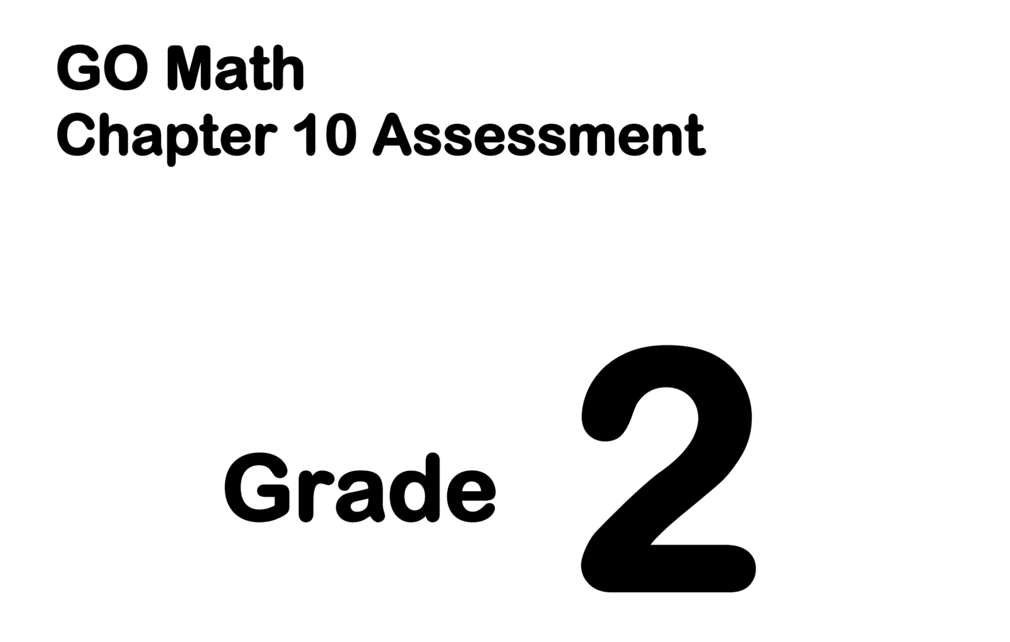 go-math-2nd-grade-chapter-10-143-plays-quizizz