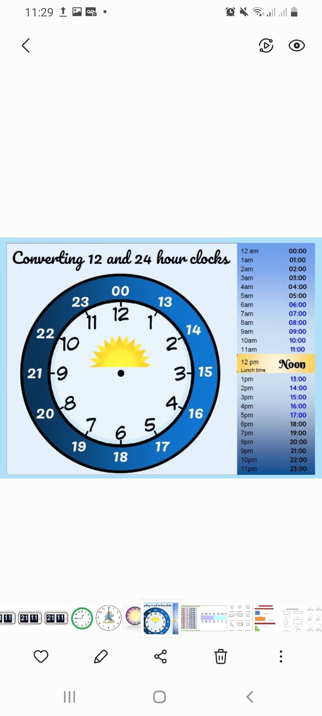 The 24 Hour clock system