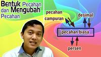 Bentuk dan Pecahan 2D - Kelas 6 - Kuis