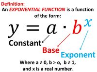 derivatives of exponential functions - Grade 9 - Quizizz