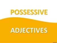 Possessive Pronouns - Year 11 - Quizizz