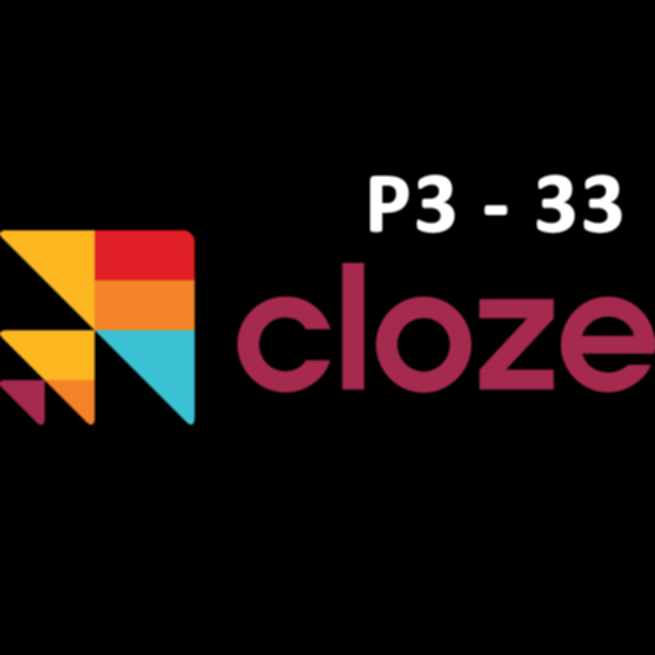 P3 Cloze 33