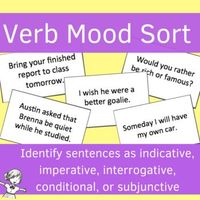 Verb Moods - Year 10 - Quizizz