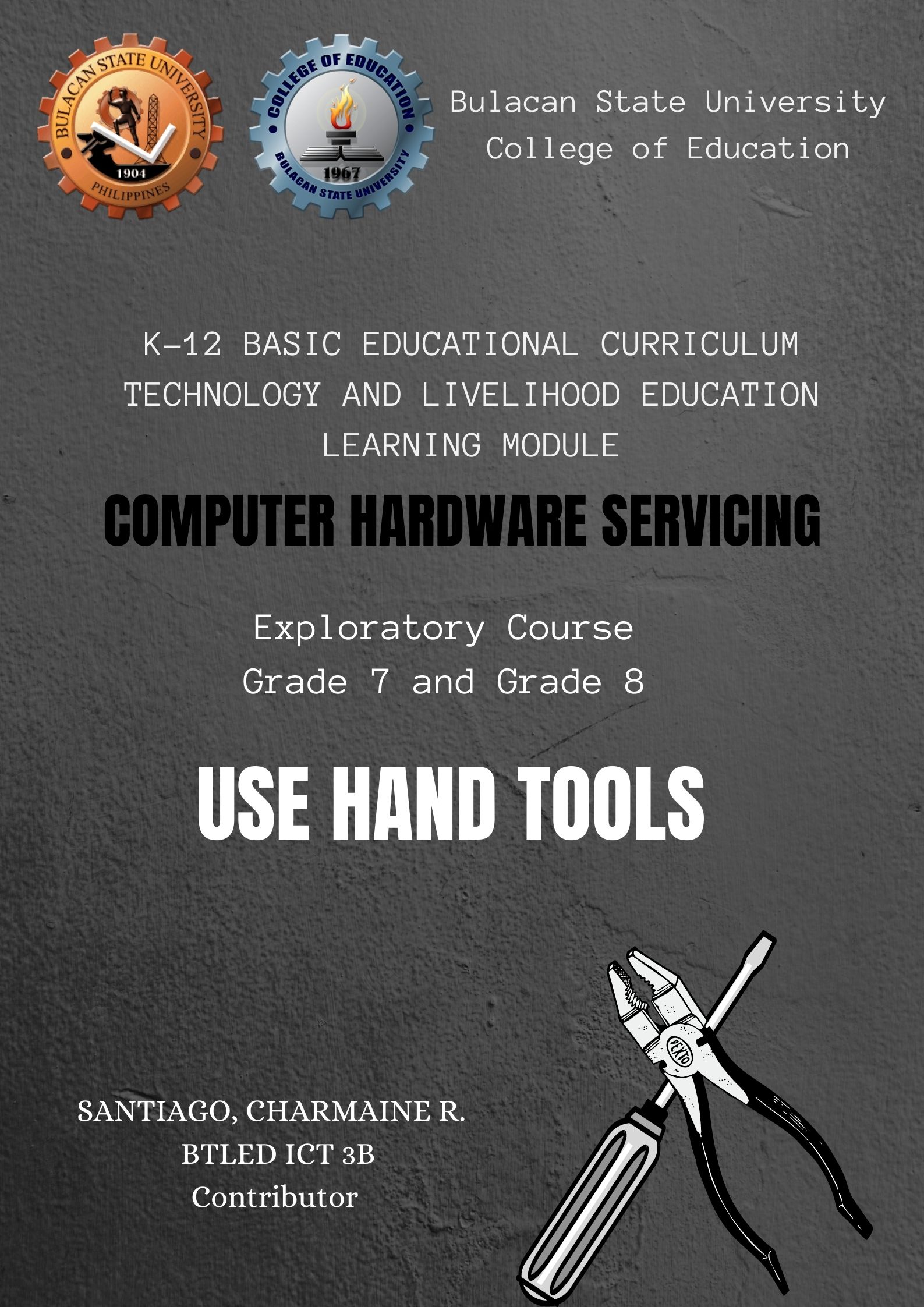 Use Hand Tools (Grade 7 and 8)