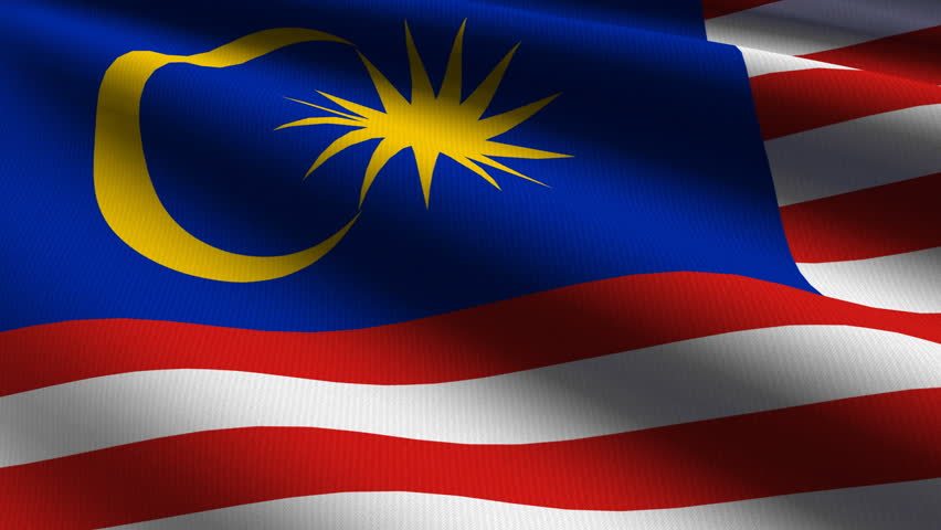 Rekabentuk bendera malaysia mempunyai jalur berwarna