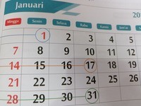 Hari, Minggu, dan Bulan di Kalender - Kelas 2 - Kuis