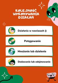 Kolejność operacji - Klasa 4 - Quiz