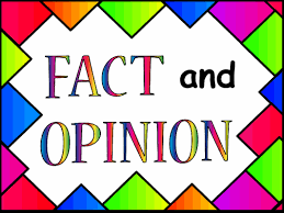 Fact and Opinion